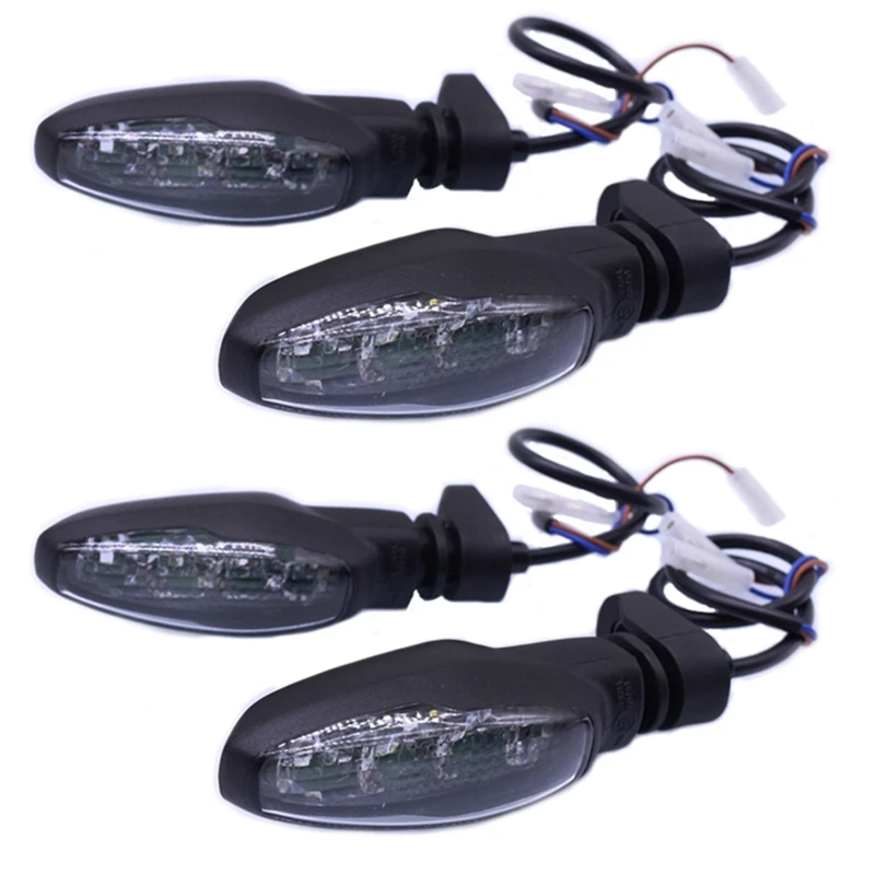 

4X Motorcycle LED Turn Signal Indicator Light Blinker Fit For TRIUMPH Tiger 800 TIGER 1200 2017-2020 TIGER 900 2020