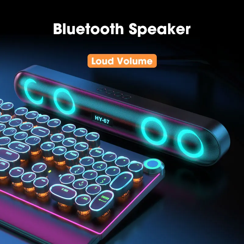 Звуковая панель Cool Lights Mode 4D 5 0 Bluetooth колонки домашний громкоговоритель стерео