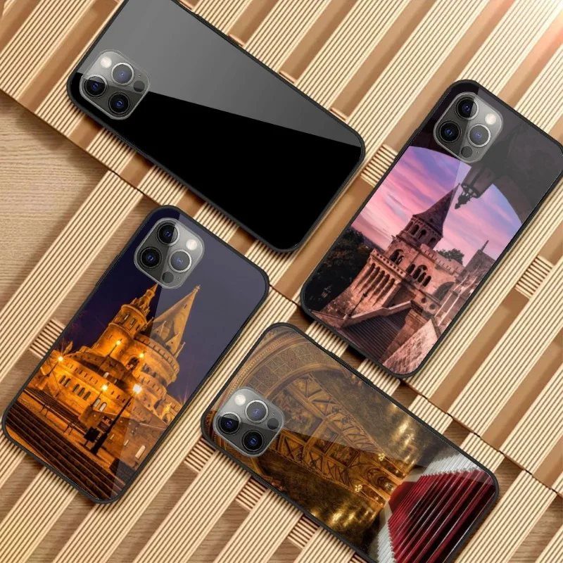 Венгрия Будапешт чехол для телефона для iPhone 14 13 12 11 XS X 8 7 6 Plus Mini Pro Max SE 2022 PC стеклянный чехол Funda Shell