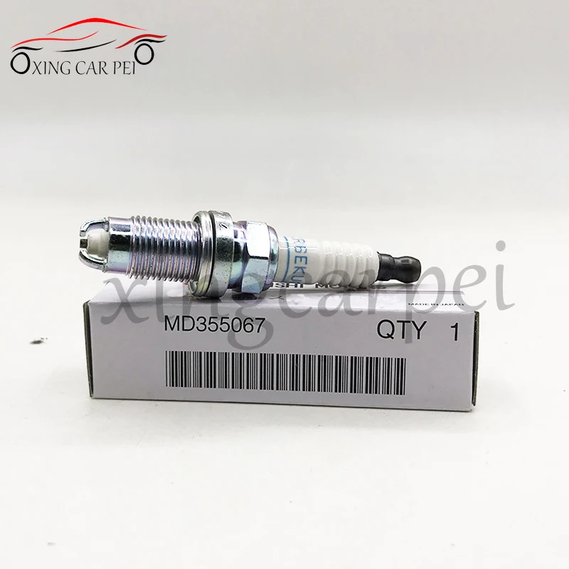 

4 шт. MD355067 BK6REKUC нормальная Свеча зажигания для Mitsubishi Galant Lancer Cedia legum MD372422 VKA20 PK20GR8 BKR6EKUD автозапчасти