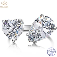 wuiha real 925 sterling silver crushed ice radiant cut heart pear vvs gemstone high carbon diamond ring for women gift wholesale