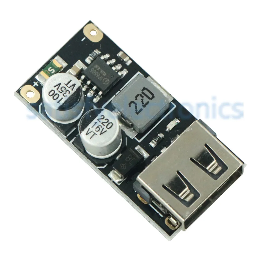 

USB-конвертер QC3.0 QC2.0, понижающий модуль зарядки 6-32 В, 9 В, 12 В, 24 В для быстрой зарядки, 3 в, 5 В, 12 В, печатная плата