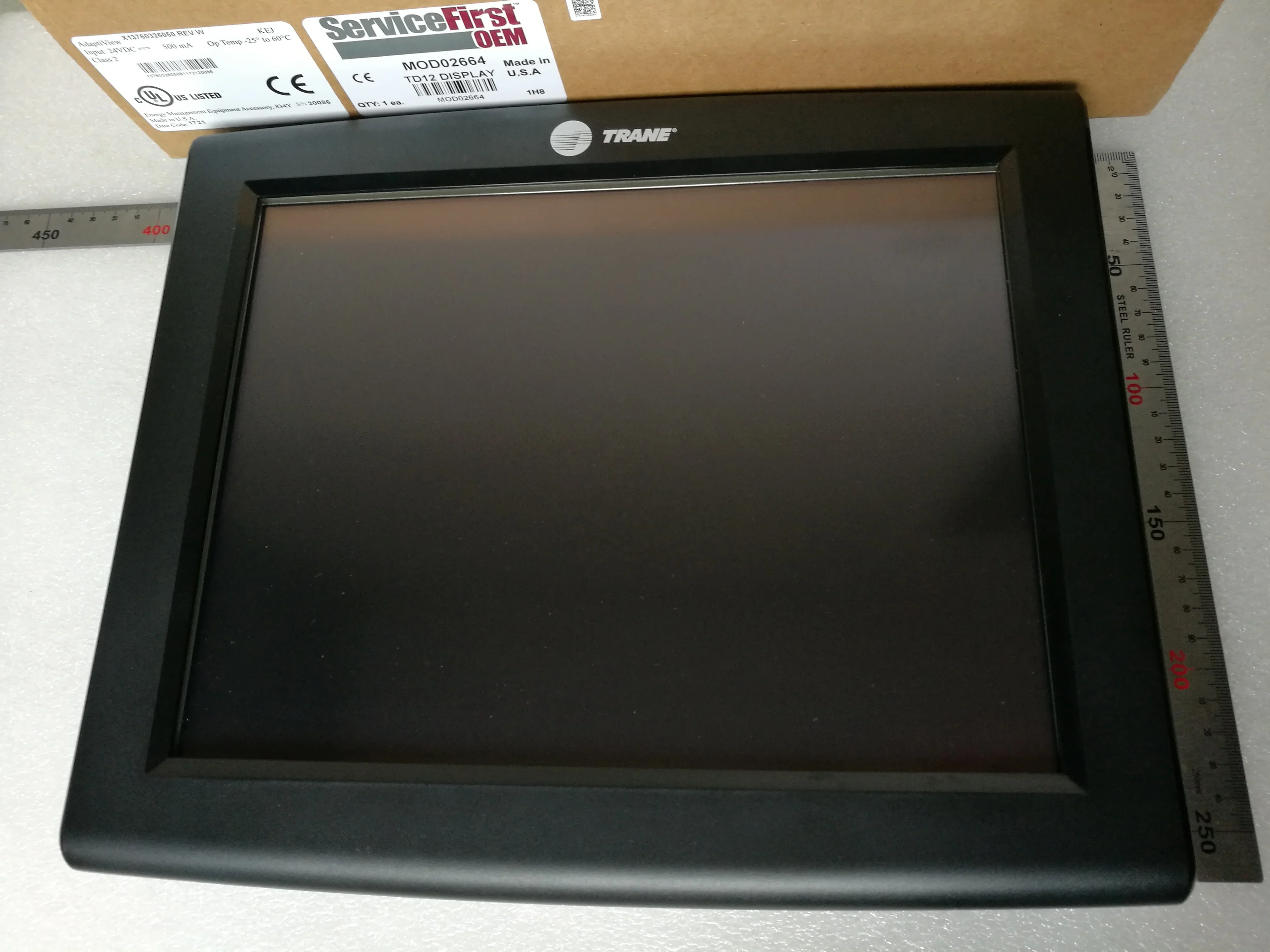 Фото Запчасти для компрессоров холодильных установок TRANE MOD02664 UC800 TD12 Display Adaptiview X13760326050 №2