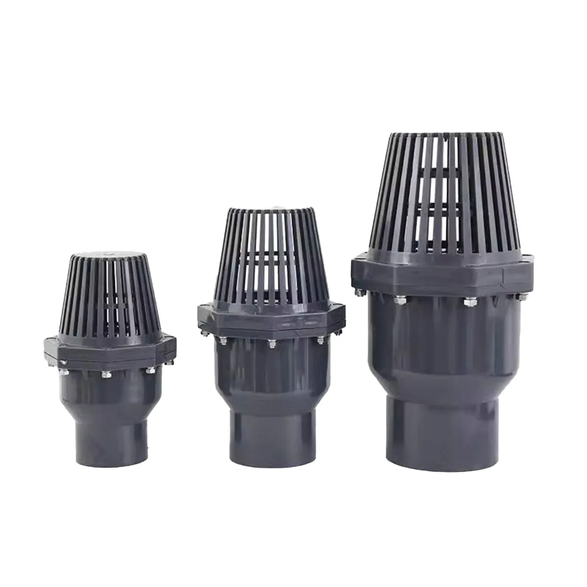 Высококачественный пластиковый нижний клапан из НПВХ обратный низкого давления