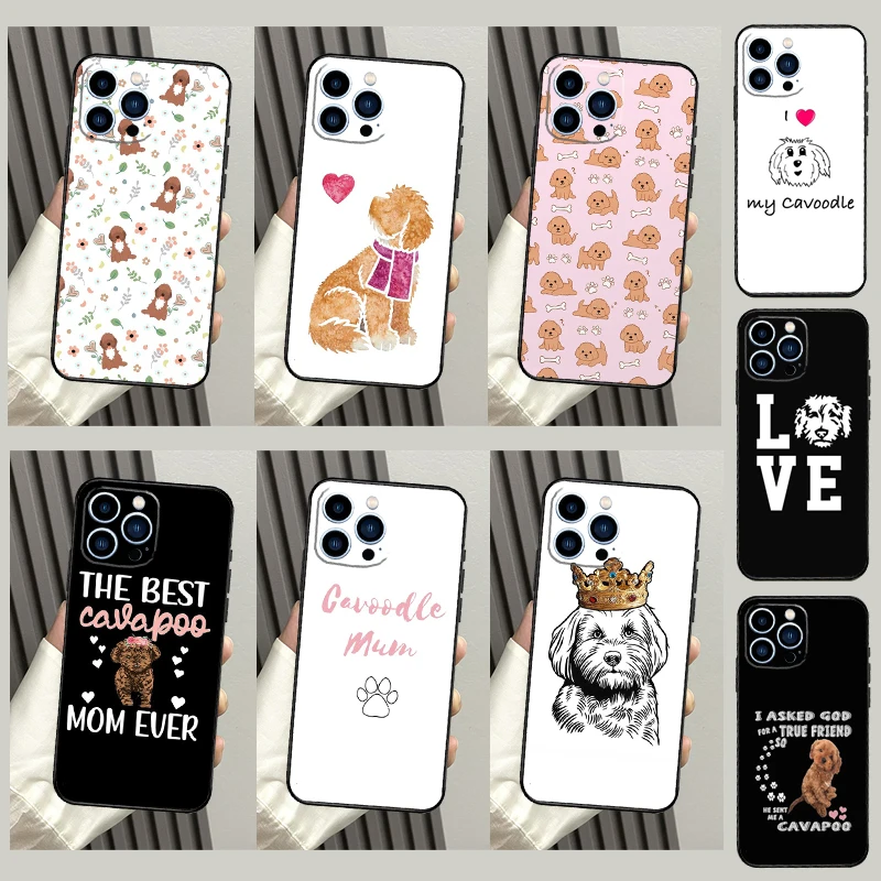Фото Чехол с рисунком Cavoodle Cavapoo для Huawei Nova 8i 3i 7i 11i 12i 9 10 SE Y60 Y61 Y70 Y72 Y73 Y90 Y91 P20 P30 P40 Lite №1