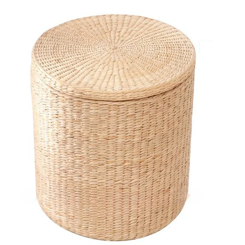 Табурет из ротанга экономичный компактный многофункциональный современный