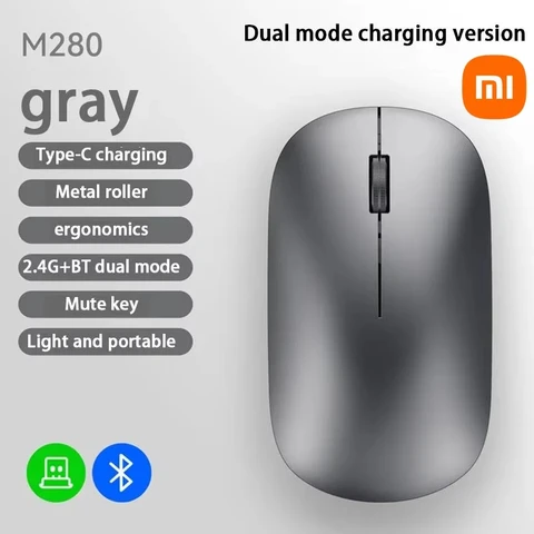 Беспроводная мышь Xiaomi MIJIA Morandi белая