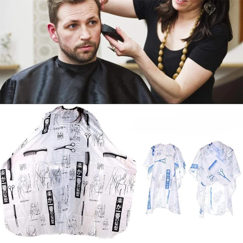 

Парикмахерская Водонепроницаемая накидка для парикмахерской, 1 шт.