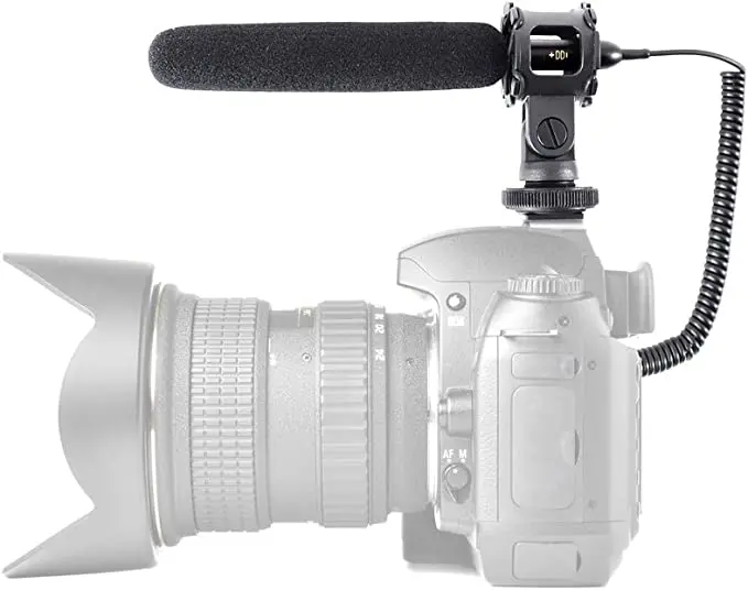 

- Video/Camera Condenser Shotgun Microphone with 3.5mm Connector