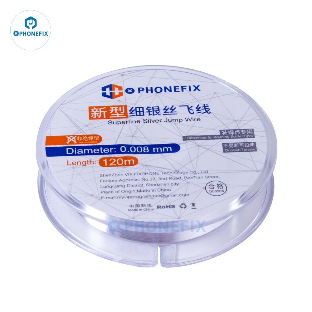 

PHONEFIX ультра-тонкий серебряный провод для ремонта телефонов