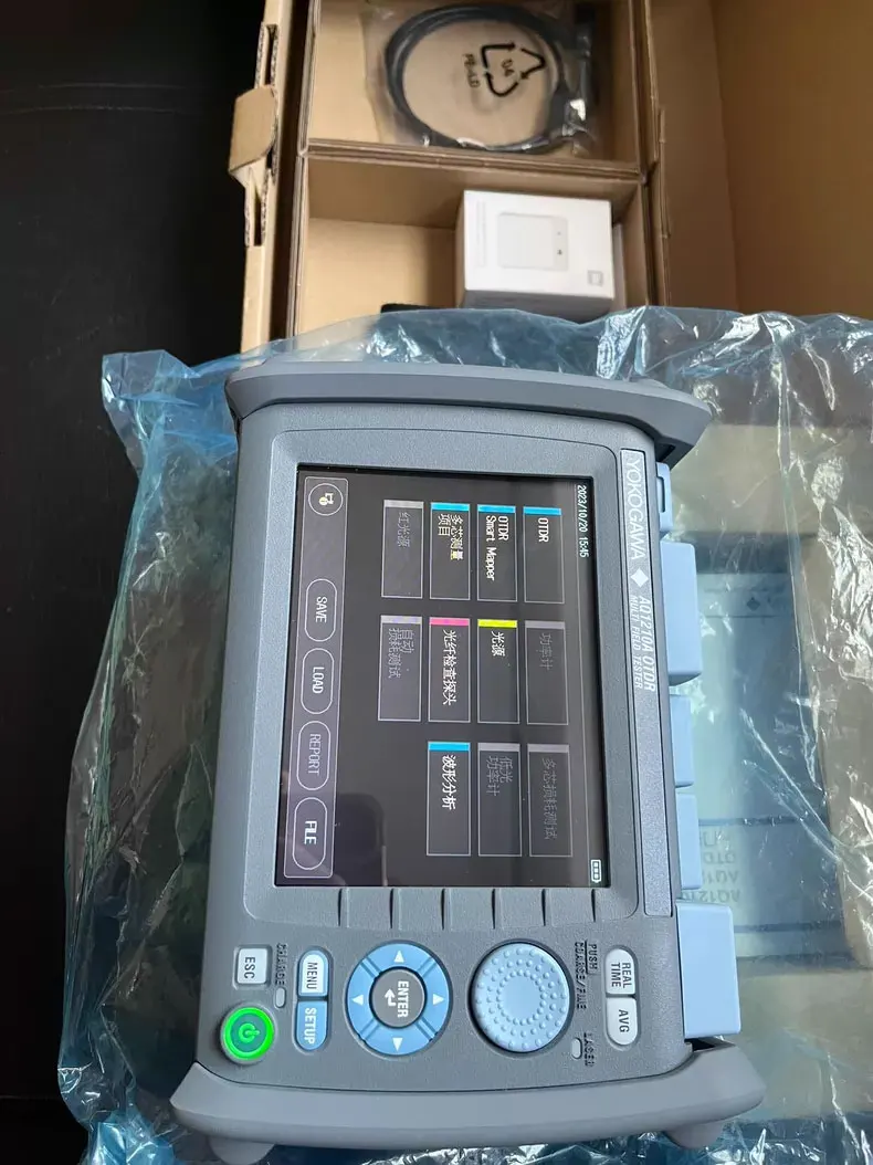 Абсолютно новый оригинальный Yokogawa AQ1210A AQ1200 AQ1200A SM OTDR 13101550нм 3230дБ, многоязычная поддержка, гарантия один год. (art.: 3920db653cb72) - 3920db653cb72