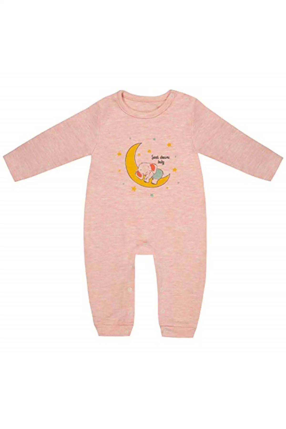 

Бренд: Bilgefil, Детский комбинезон для девочек, луна, звезда, Nova, розовый, 100 хлопок, Категория: детские комбинезоны