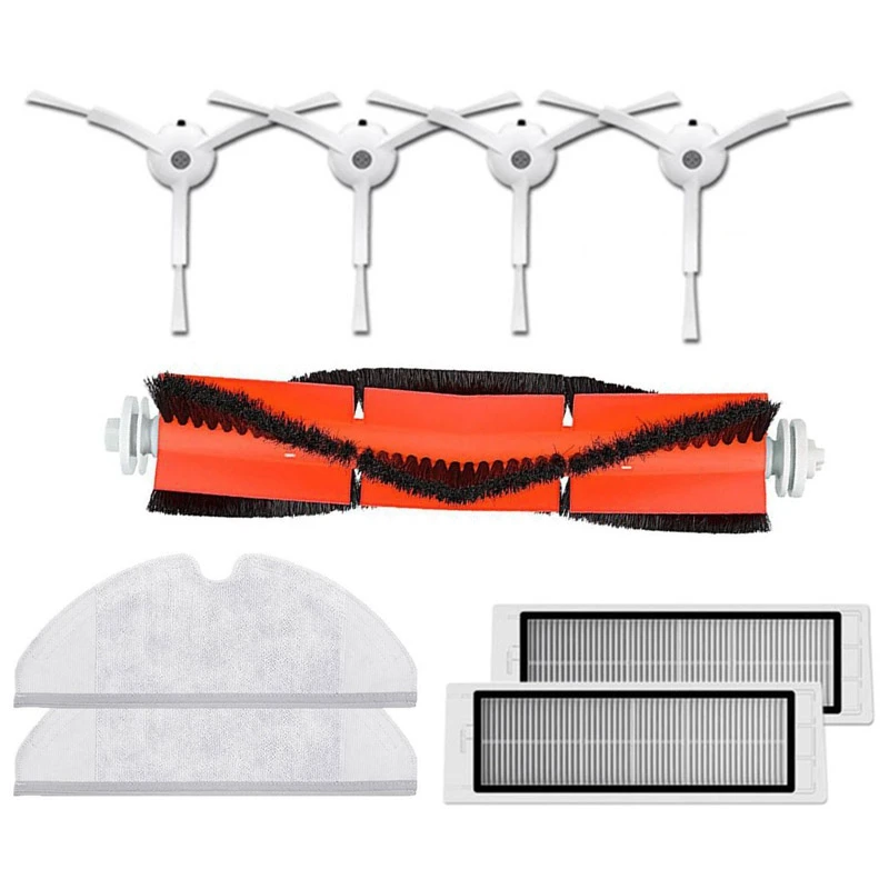 

Replacement Parts For XIAOMI Roborock S50 S51 S5 Side Brush HEPA Filter Main Brush Mop Cloth Vacuum Cleaner Parts