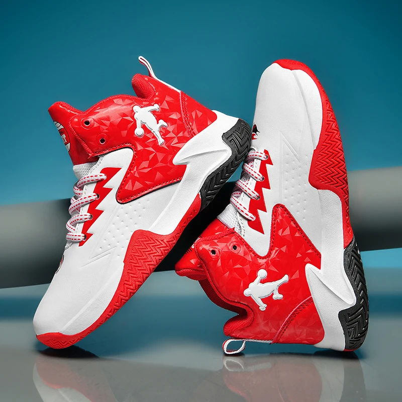 Boys Brand Basketball Shoes for Kids Sneakers Non-slip Children Sports Shoes Child Boy Girl Basket Shoes Sneaker Basket Enfant