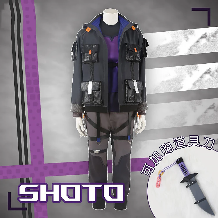 

Костюм для косплея COS-HoHo из аниме «Vtuber Shoto Shxtou», красивая униформа, костюм для Хэллоуина, костюм для вечеринки, мужской костюм на заказ любого размера