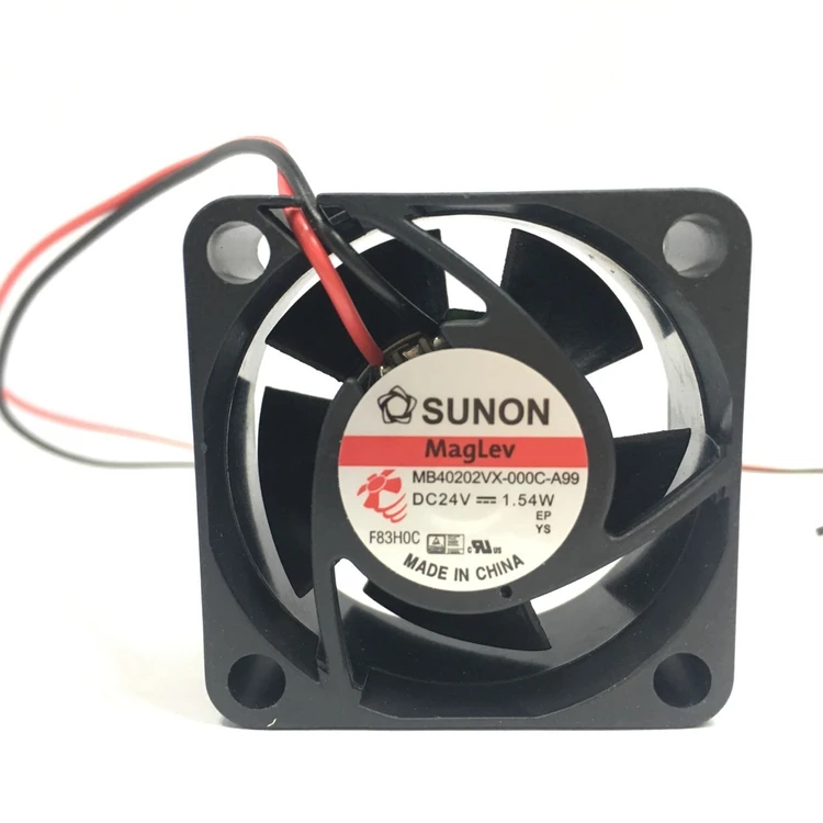 

Brand New Sunon MB40202VX-000C-A99 4cm 4020 40X40X20mm Fan DC 24V 1.54W Server 3D Cooling Fan
