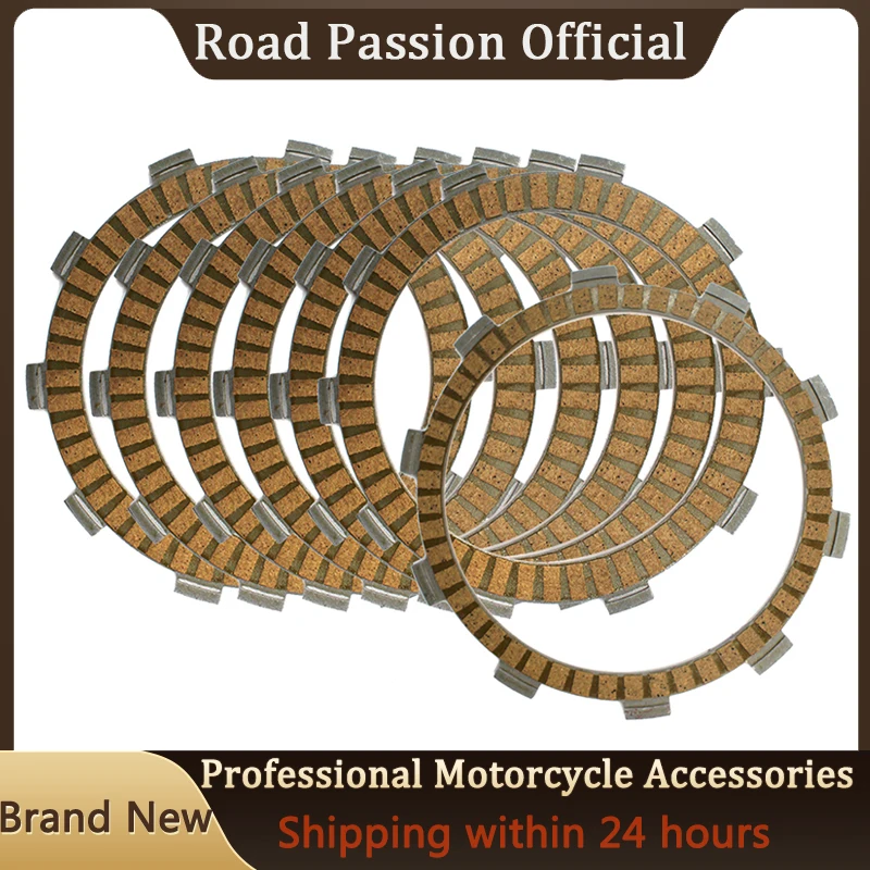 

Road Passion 7pcs Motorcycle Clutch Friction Plates Kit For HONDA CB400SS CB400 SS XR400 Motard 400 XR400M XR400SM XR M SM