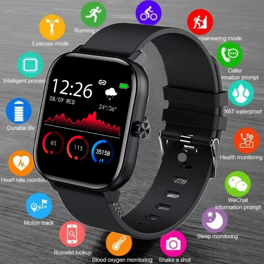 

NEW Bluetooth Call Smart Watch Men Full Touch Fitness Tracker Blood Pressure Smart Clock Women GTS Smartwatch for Xiaomi Huawei