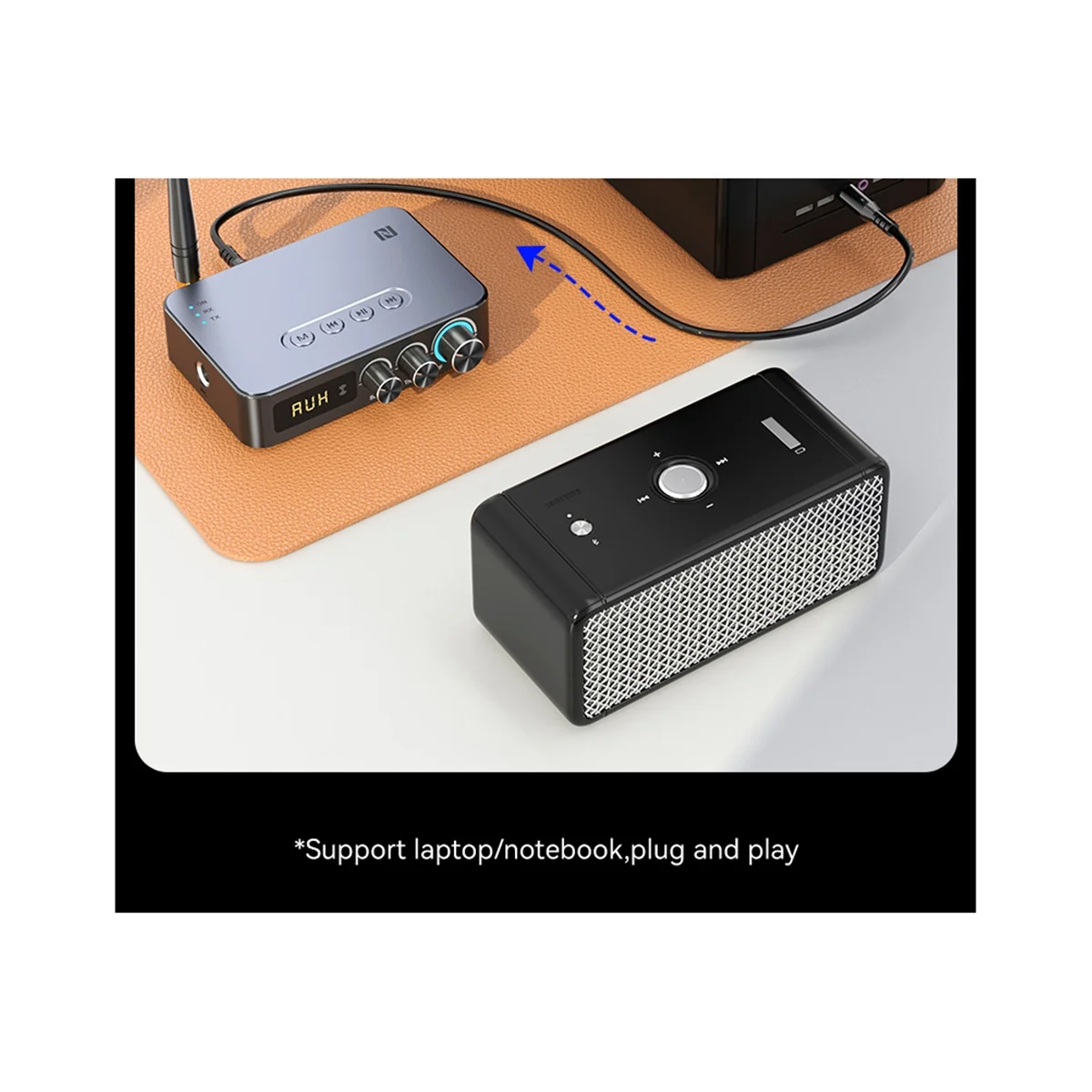 Tebe NFC Bluetooth 5 1 аудио приемник передатчик коаксиальный RCA беспроводной бас тройной