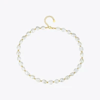 enfashion natural pearl choker necklace women gold color stainless steel irregular pearl necklace fashion femme jewelry p193050