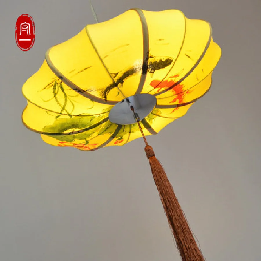 

Chinese Style Vintage Fish Pendant Light For Restaurant Hotel Room Lantern Lighting Lampara Colgante Luminaire Suspendu