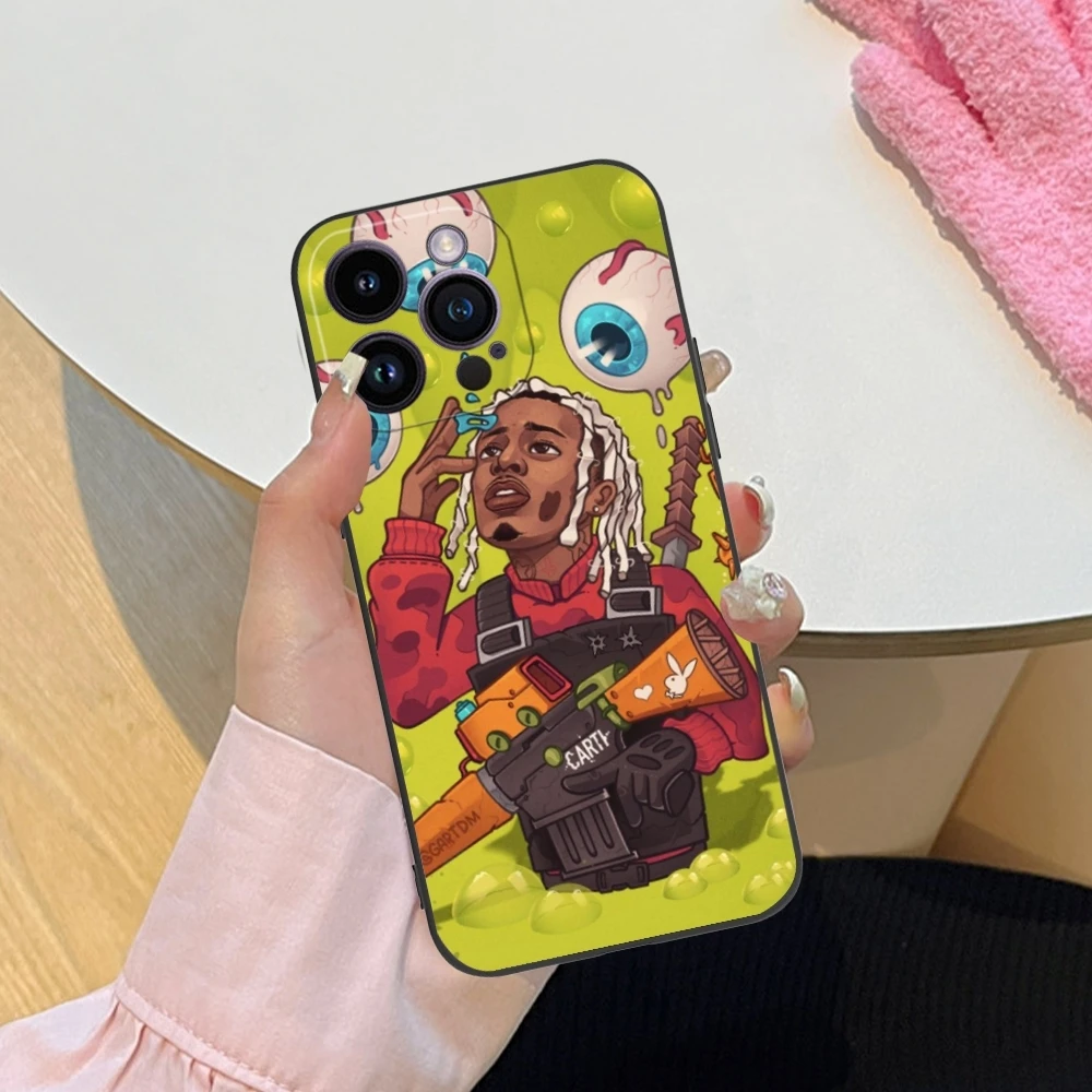 Чехол для мобильного телефона Playboi Carti с рисунком iPhone 15 14 13 12 11 X XR XS 8 7 Pro Max Plus Mini