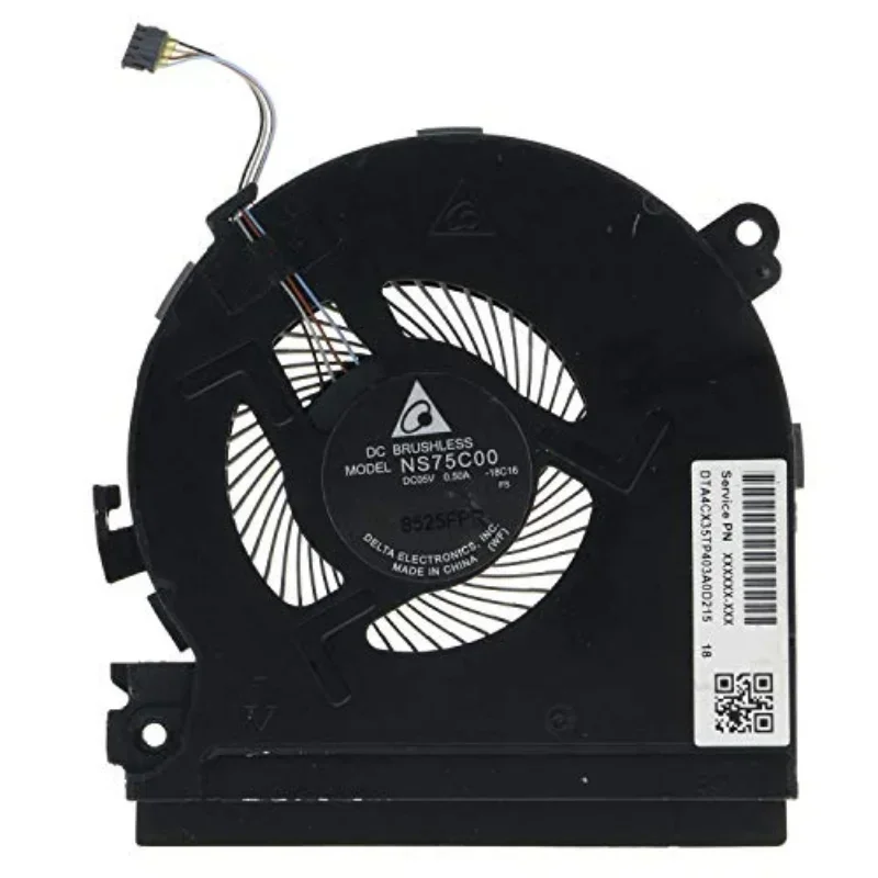 Вентилятор охлаждения процессора и графического для HP Spectre X360 15-CH 15-CH000 15-CH011DX