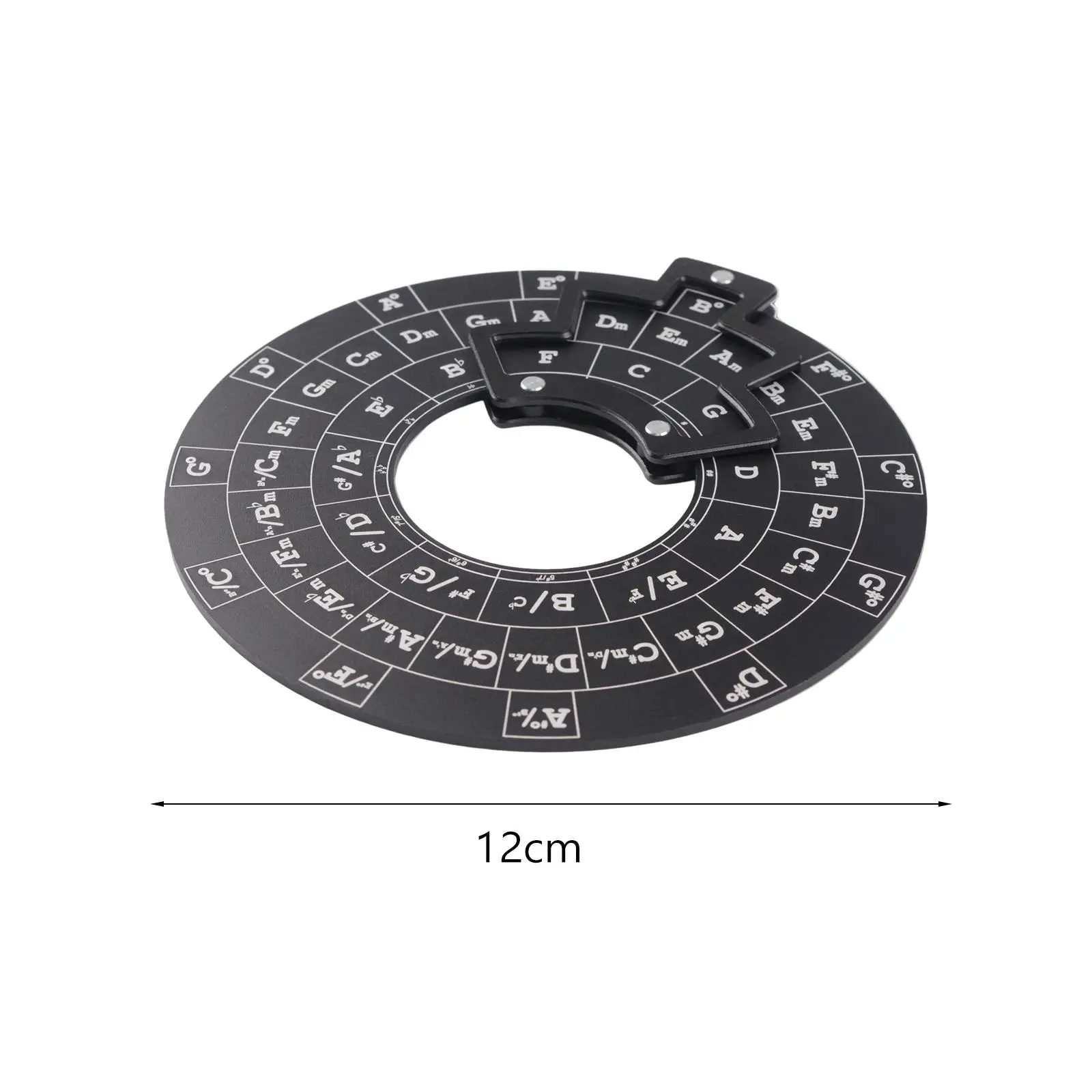 Круглый музыкальный инструмент для мелодии металлические аккорды колесо