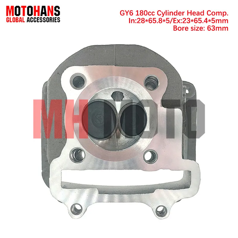 

Головка блока цилиндров GY6 125CC 150CC 155CC 170CC 175CC 180CC в сборе для мопедов, скутеров, квадроциклов JONWA DS125 150 WS150 175 D125 150 VITALIA150