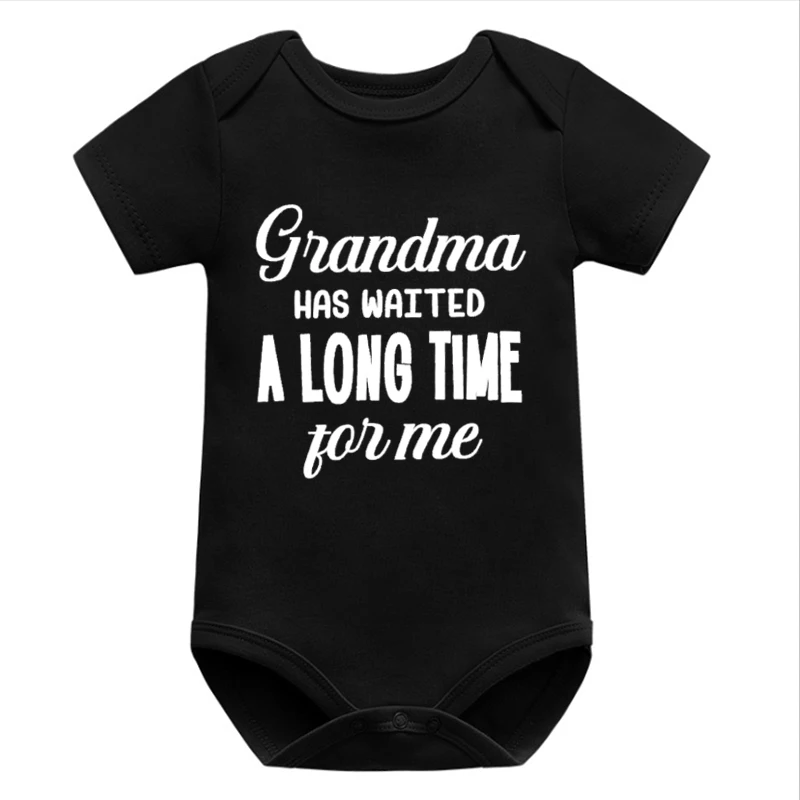 

Grandma Bodysuit Waited A Long Time for Me Baby Onesie Love Grandma Cute Baby Onesie My Grandma Loves Me Bodysuit
