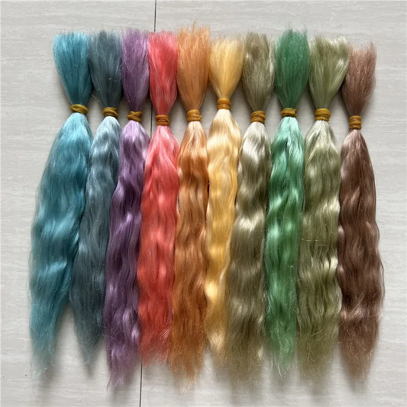 S Reborn Doll Pure Mohair Handrooted Top Quality Mohair For Bjd Sd Dolls Hair Accessory