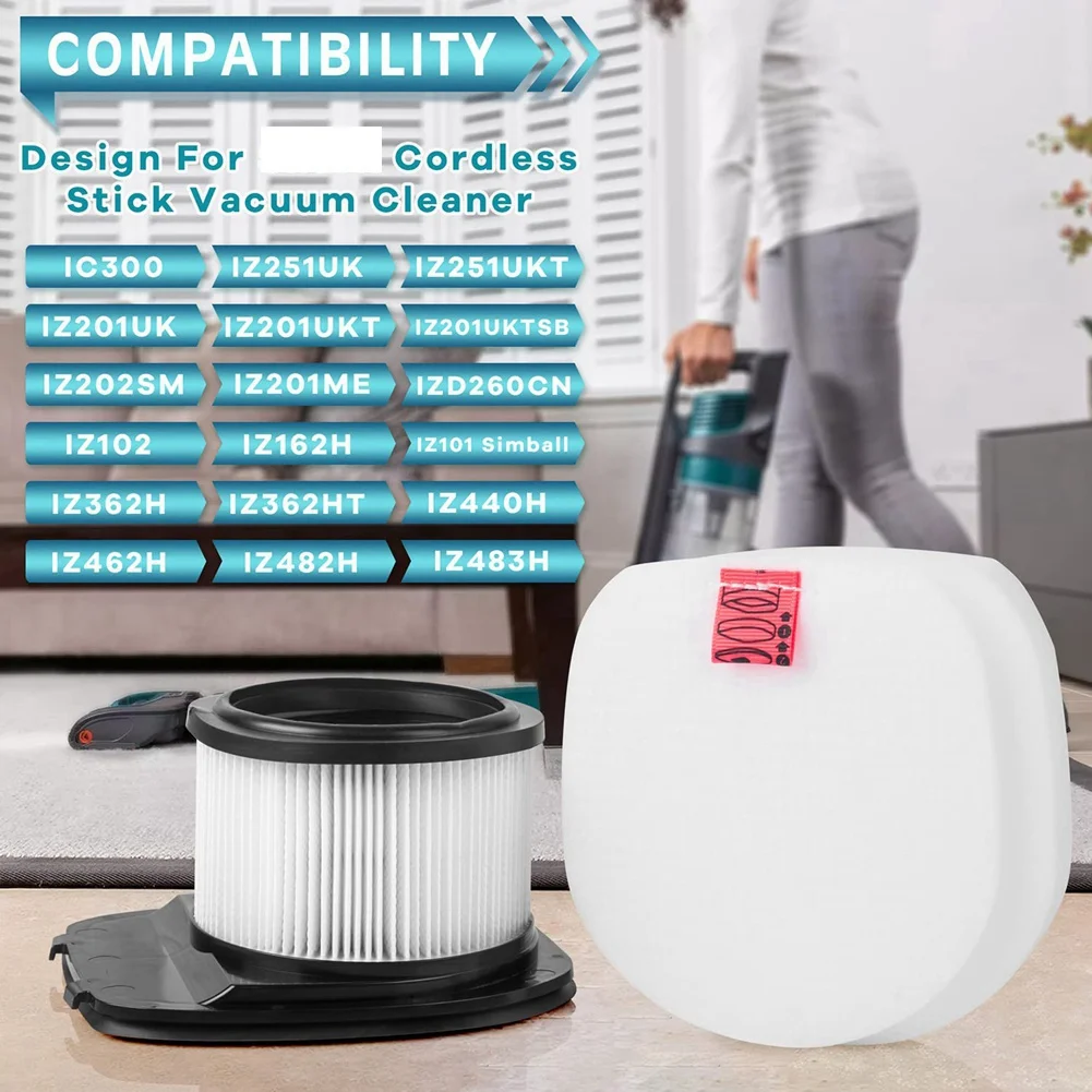 Фото Запасные части A45I, HEPA-фильтр, совместимый с пылесосами IZ300, IZ300UK, IZ320, IZ320UK, аксессуары для пылесосов №3
