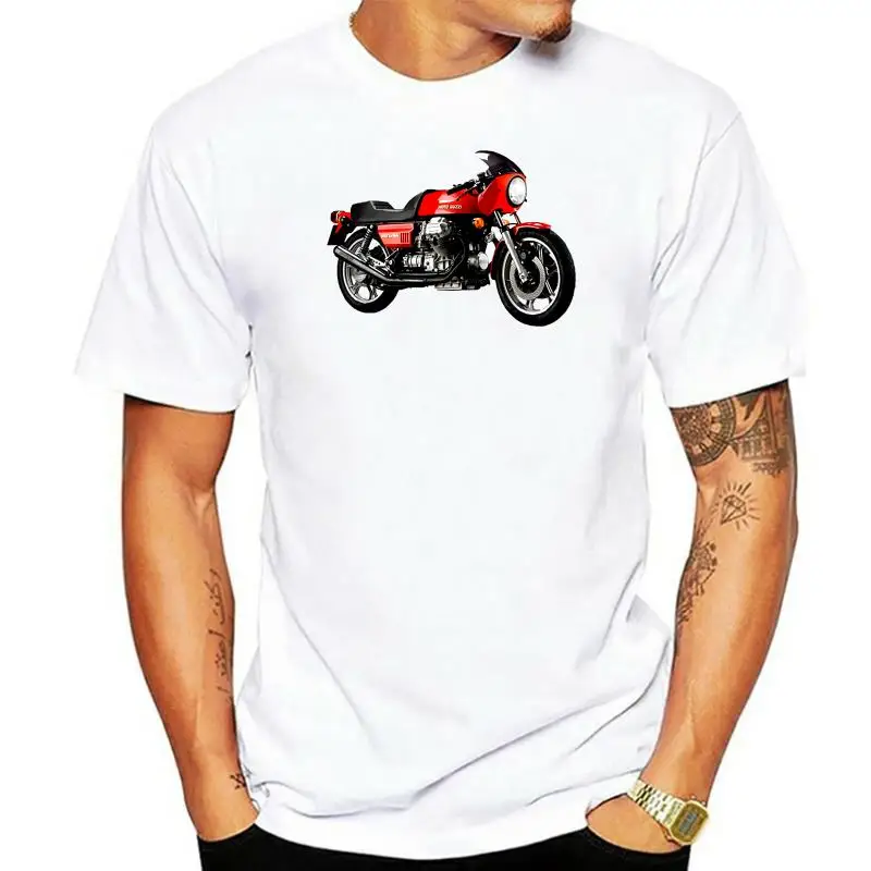 

Moto Guzzi Le Mans Motorcycle T-Shirt. Gents men Sizes. Biker Vintage