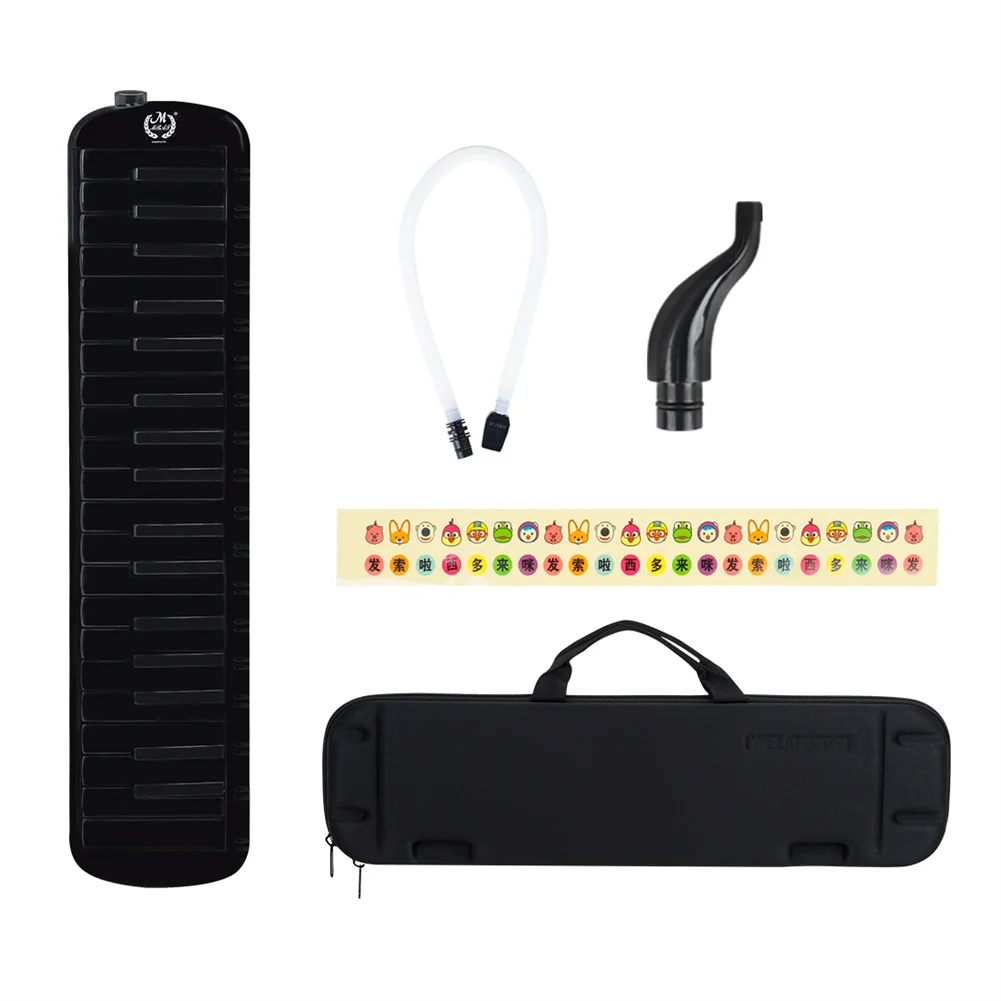 

37Key Melodica Kit Professional Keyboard Instrument Musical Kids Beginners Gift With Short/Bent Mouthpiece