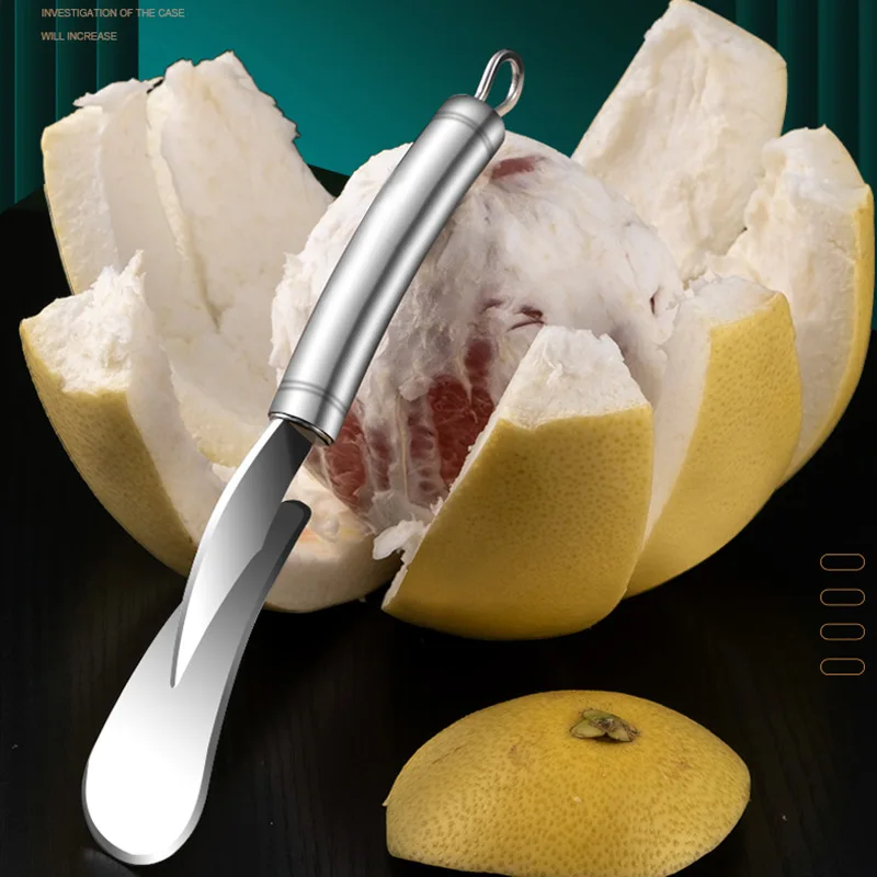 

304 Stainless Steel Peeler Open Grapefruit Artifact Peeling Tool Honey Pomelo Knife Orange Kitchen Tools Gadgets Dining Bar Home