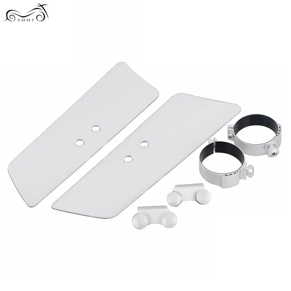 Прозрачные дефлекторы ветровой вилки монтажный комплект для Yamaha Road Star V Honda VTX VT