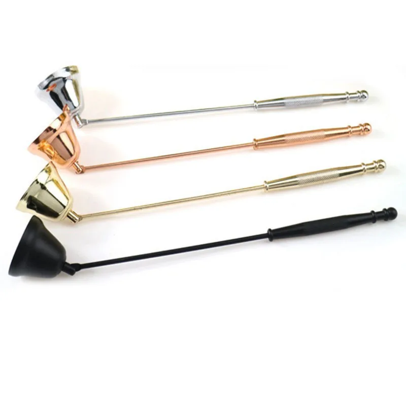 

High-quality Bell-shaped Candle Extinguisher Candle Wick Cover Anti-smoke And Smell Candle Making Kit Accessories Home DIY Gifts