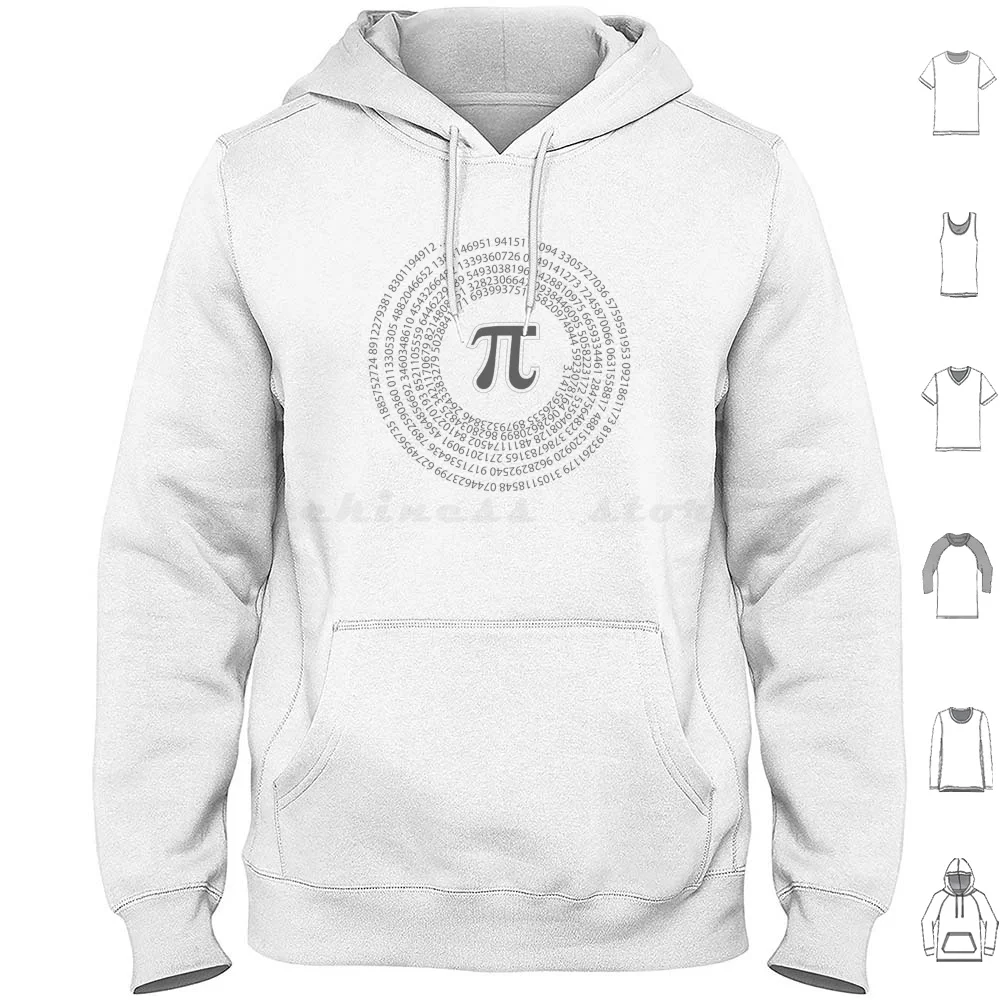 

Pi Day Vortex Mathematical Constant Piday Hoodie cotton Long Sleeve Piday Pi Pi Day Mathematical Mathematically Maths Physics