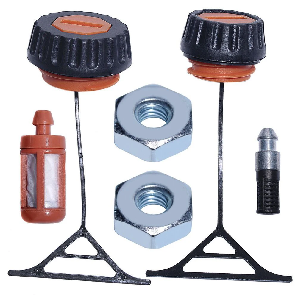 

Brand New High Quality Accessories Chainsaw Parts Gas Cap Oil Cap Rubber +aluminum+plastic 0000 350 0510(Oil Cap)