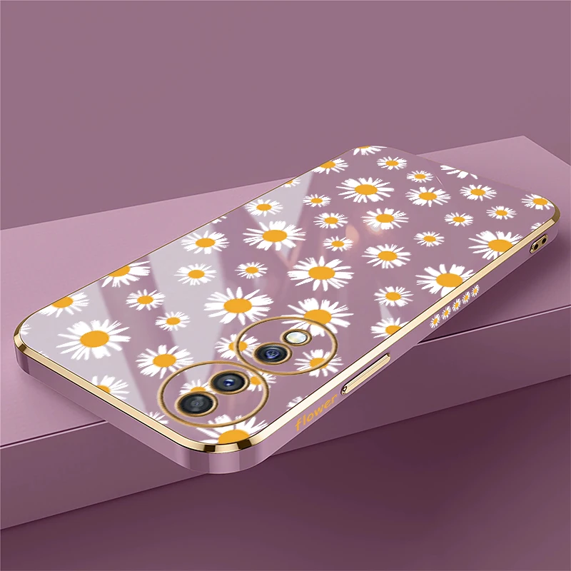 Фото Чехол для Huawei Honor Magic 6 Pro, модный чехол с цветочным узором для Honor Play 40 Magic6 Pro, роскошный противоударный чехол с покрытием №2