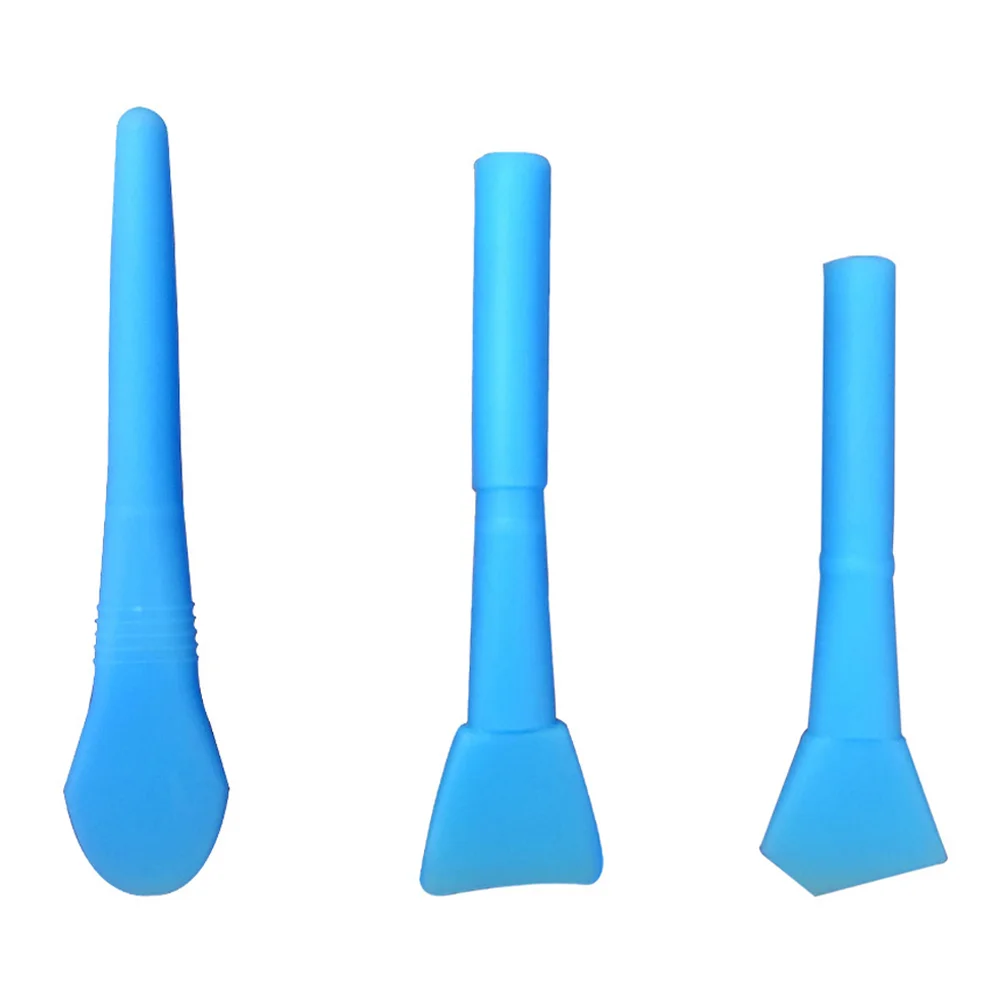 

3pcs Face Mask Brush Silicone Facial Mud Mask Brush Mask Beauty Applicator Tool