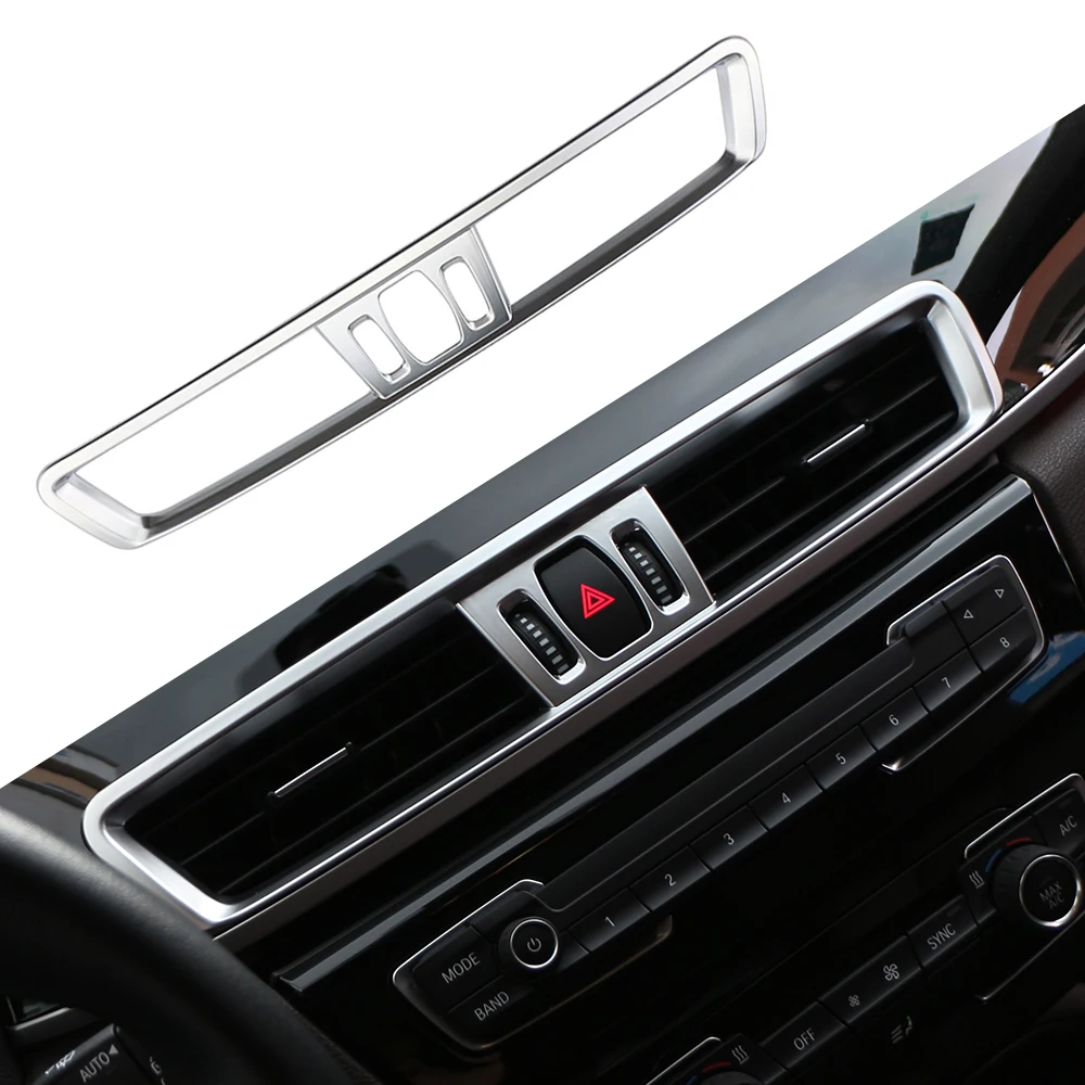 

BMW X1 F48 2016-2020 ABS Центральная Консоль Декоративная Крышка Для Розетки Кондиционера Аксессуар Внутренняя Накладка