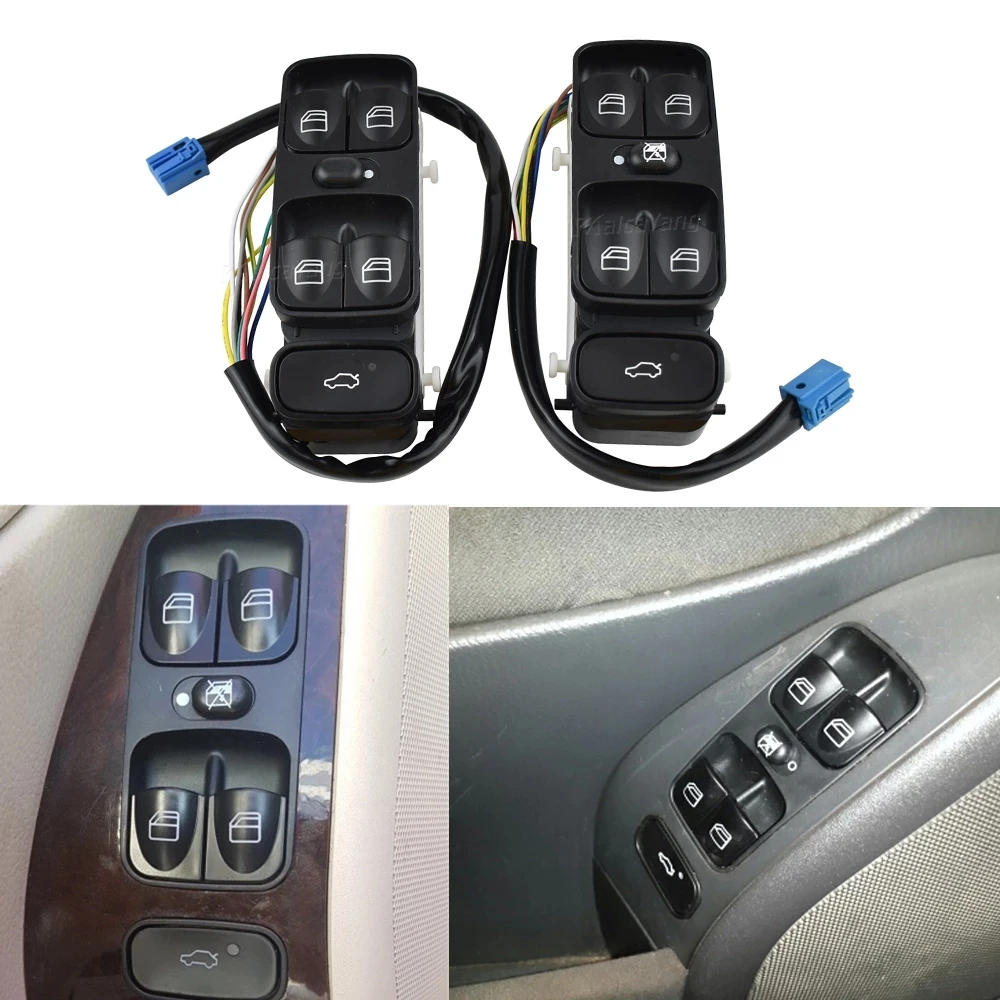

Кнопка переключения стеклоподъемника для Mercedes-Benz C-Class W203 C180 C200 C220 T-Model S203 A2038210679 A2038200110