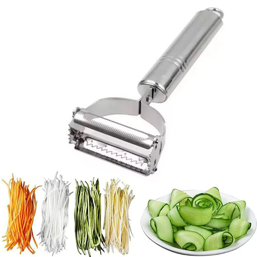

Stainless Steel Vegetable Peeler Multifunctional Peeler with Ergonomic Handle Potato Peeler Suitable for Kitchen Fruit Carrot