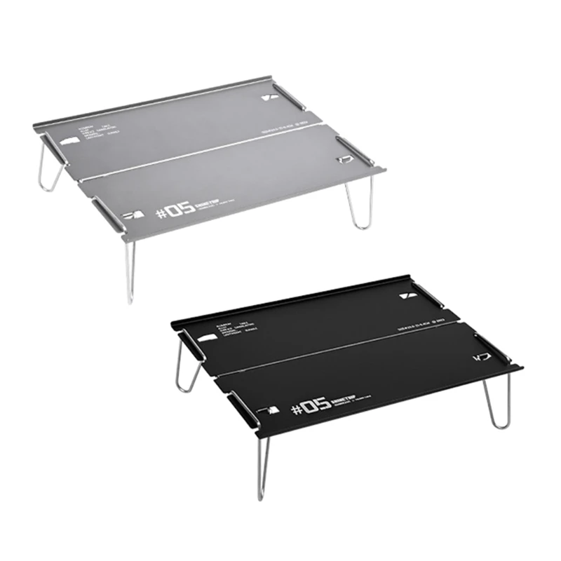

Outdoor Folding Table Portable Removable Desk for Traveling, BBQ, Beachs