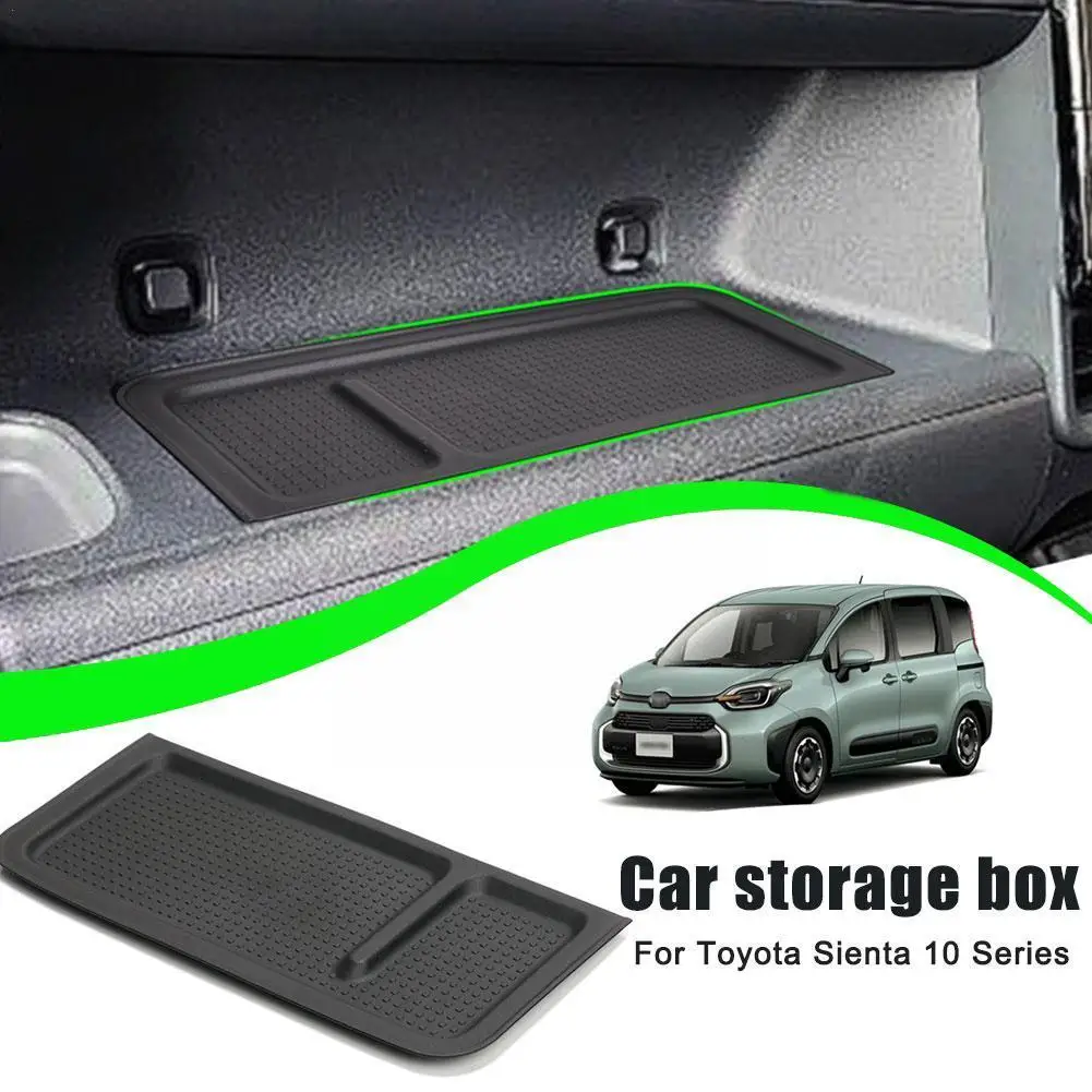 

Новинка для Toyota Sienta 3-го поколения MXPL10G MXPL15G модель 2022 боковая фотография задняя крышка противоскользящая черная крышка для хранения T4S8