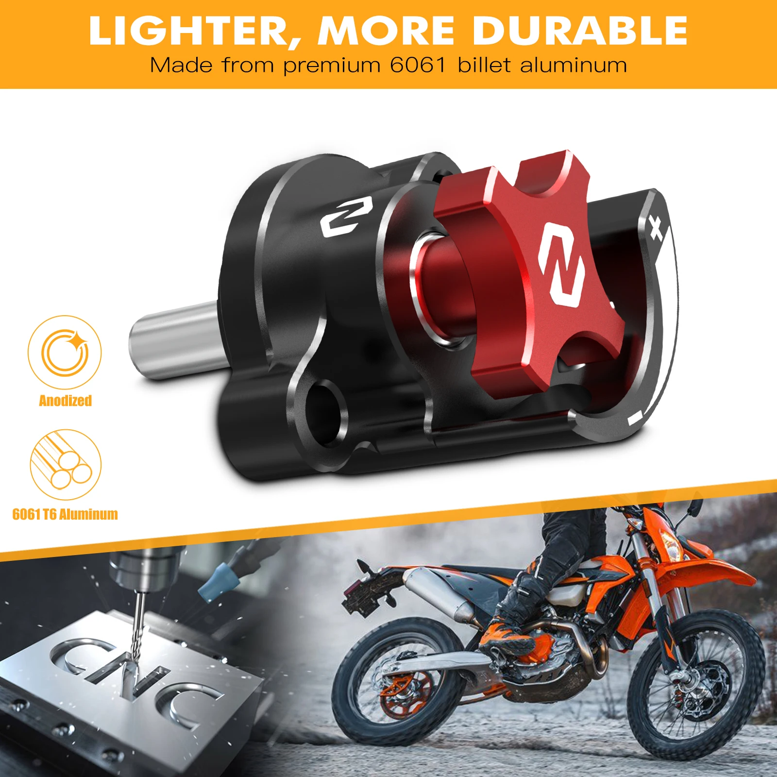 Регулятор клапана питания NiceCNC для GasGas EC 300 EC250 MC EX 250 MC125 MC85 2021-2023 KTM EXC XCW 2023