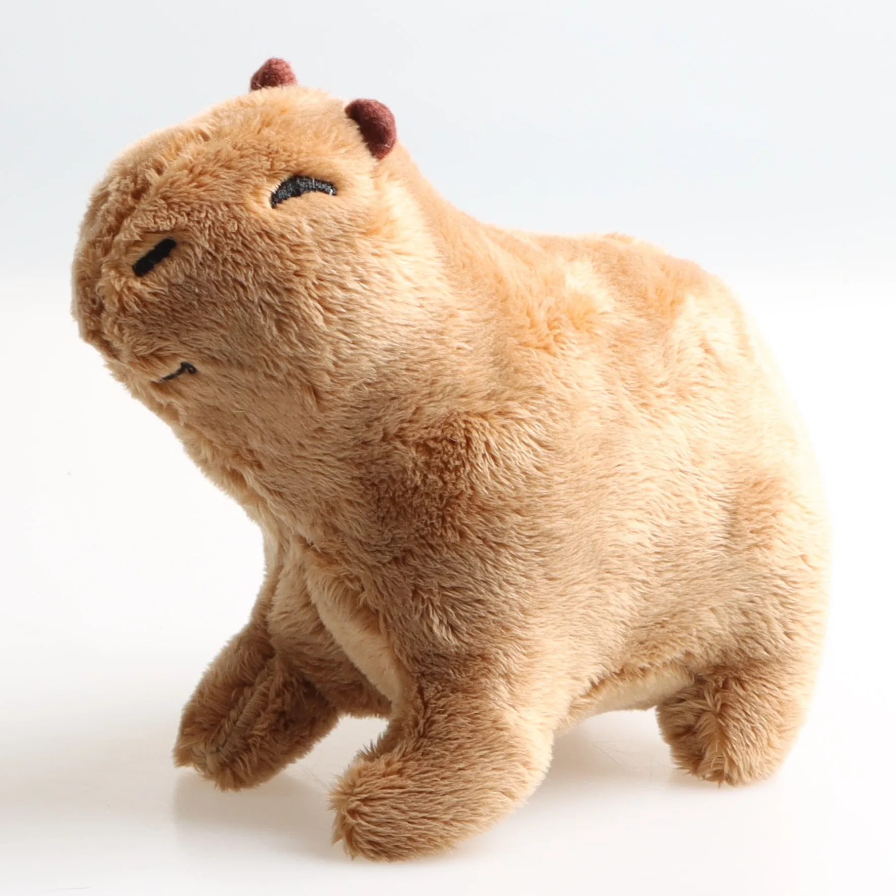 Мягкая имитация плюшевого бобра игрушка-Зверюшка милая капибара кукла мышка