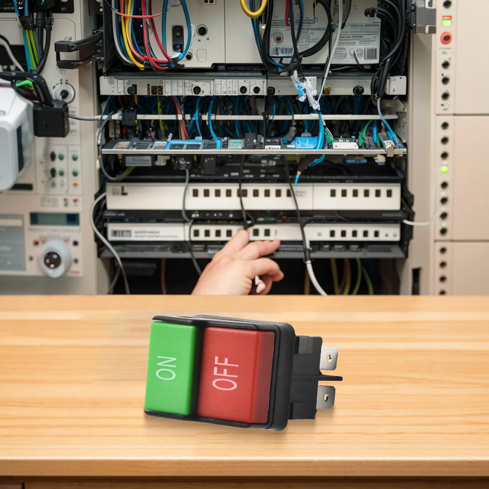 1 шт. механическое оборудование электрический кнопочный переключатель на 125/250 В