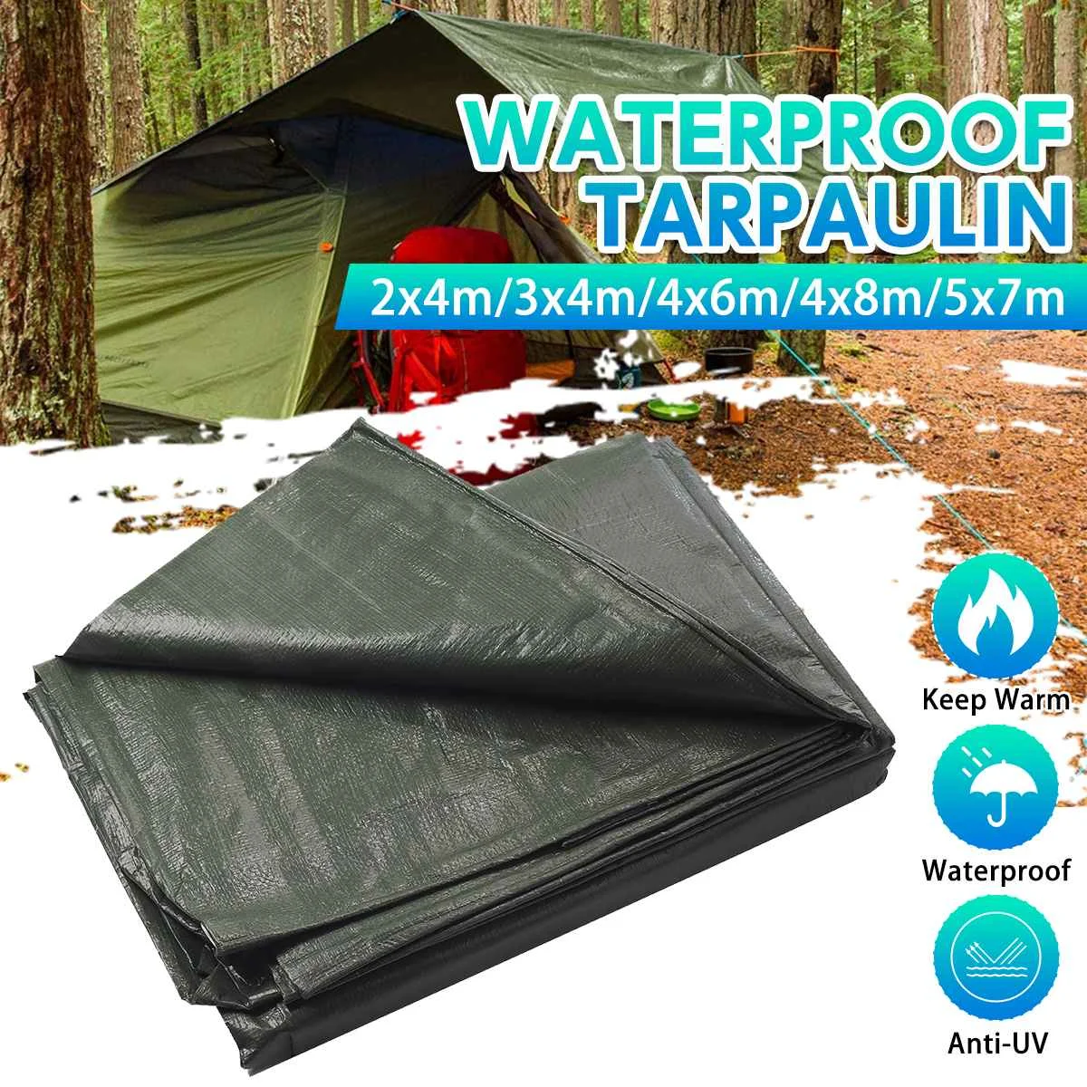 

Водонепроницаемый солнцезащитный навес из ПЭ-брезента, уличный садовый навес для внутреннего дворика, бассейна, тент для отдыха на природе